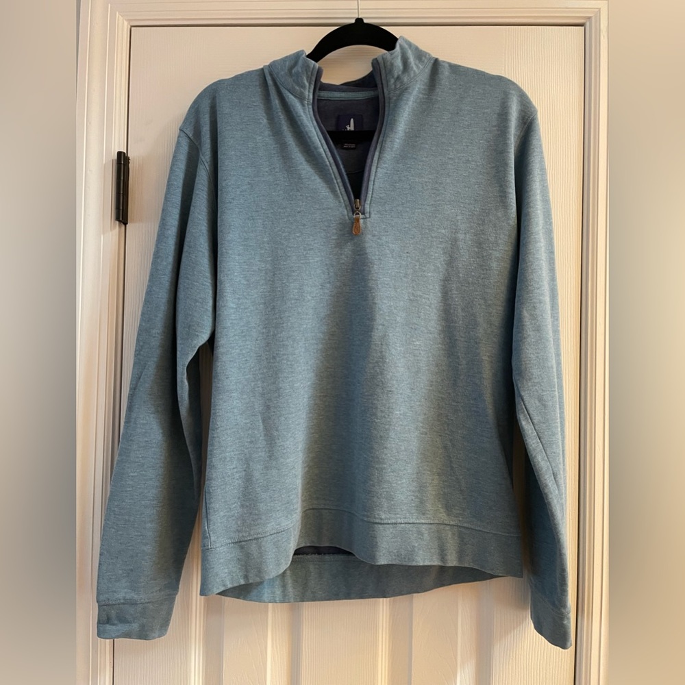 johnnie-O 1/4 Blue Men’s Pullover Size Medium